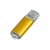 USB 2.0- флешка на 16 Гб с прозрачным колпачком