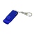 USB 2.0- флешка промо на 16 Гб с поворотным механизмом и однотонным металлическим клипом