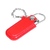 USB 2.0- флешка на 16 Гб в массивном корпусе с кожаным чехлом