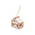 Деревянная подвеска на елку с подсветкой «Lumihut»