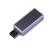 USB 2.0- флешка промо на 32 Гб прямоугольной формы, выдвижной механизм