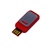 USB 2.0- флешка промо на 32 Гб прямоугольной формы, выдвижной механизм