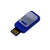 USB 2.0- флешка промо на 32 Гб прямоугольной формы, выдвижной механизм
