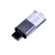USB 2.0- флешка промо на 32 Гб прямоугольной формы, выдвижной механизм