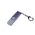 USB 2.0/micro USB/Type-C- флешка на 16 Гб c поворотным механизмом
