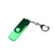 USB 2.0/micro USB/Type-С- флешка на 16 Гб 3-в-1 с поворотным механизмом