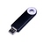 USB 2.0- флешка промо на 32 Гб прямоугольной формы, выдвижной механизм